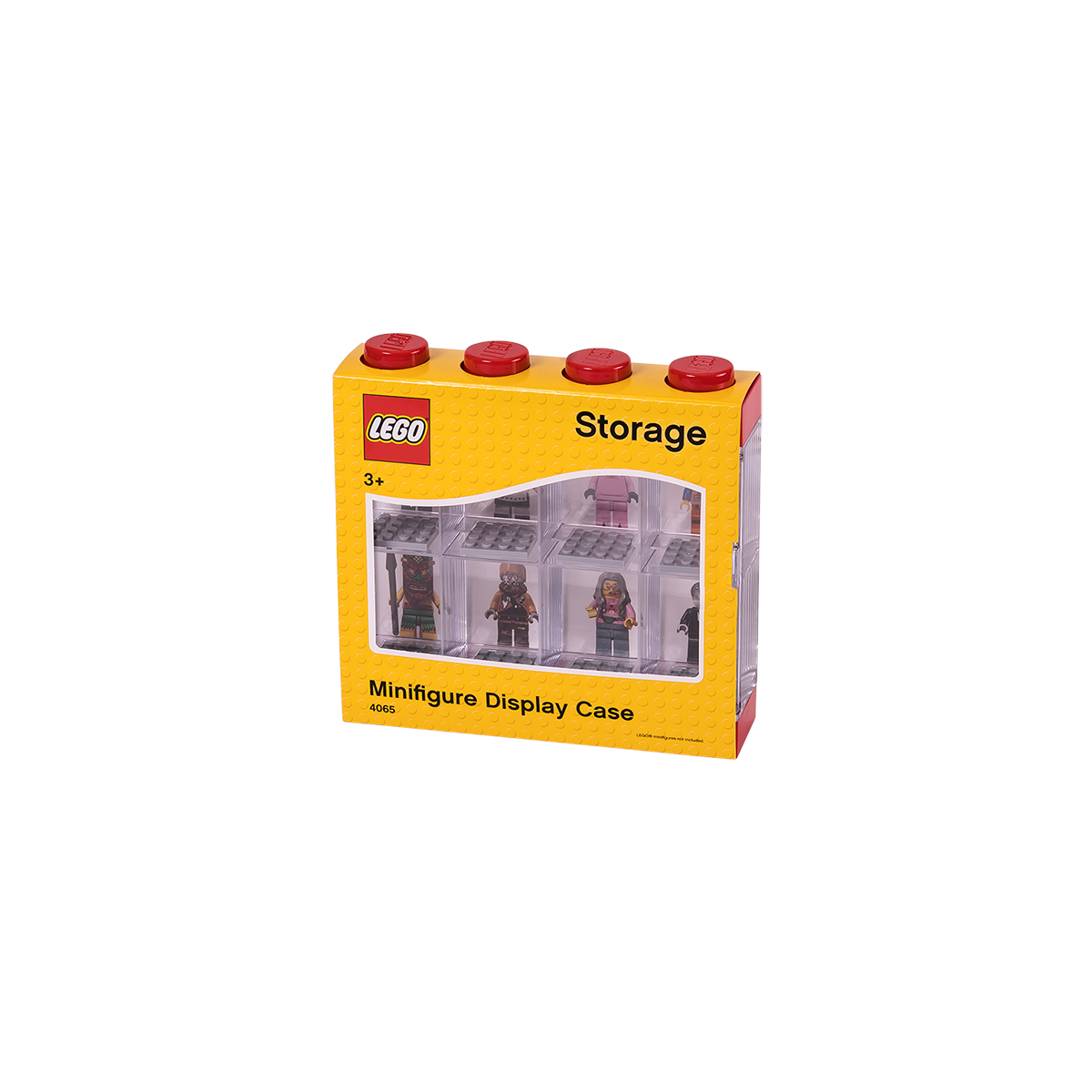 Lego Minifiguren-schaukasten Für 8 Minifiguren, Rot - Kinderzimmer 40650001