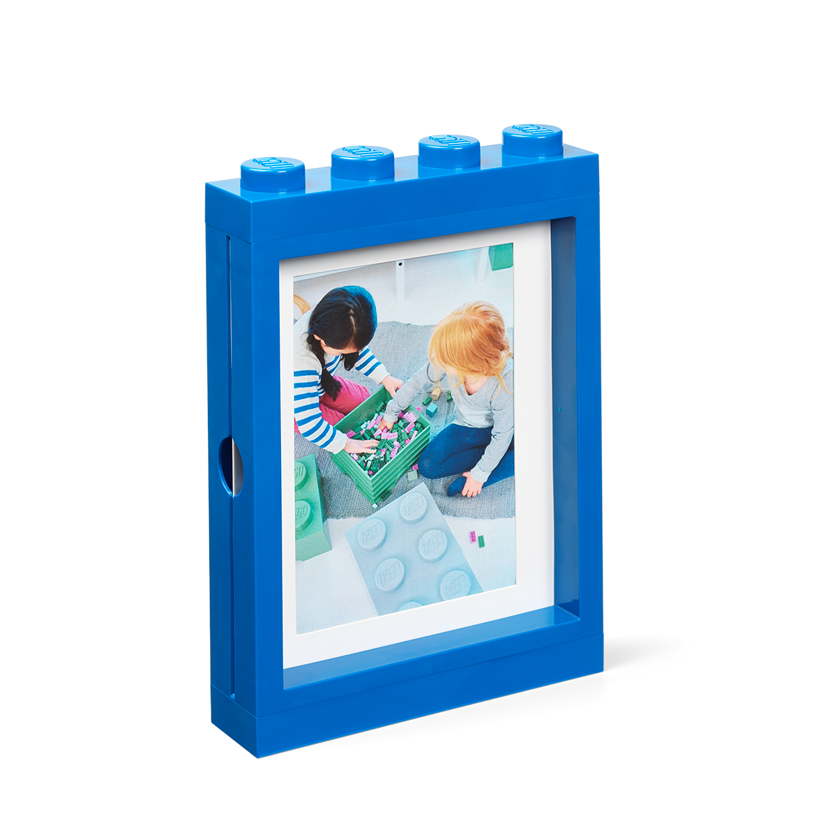 Lego Bilderrahmen, Blau - Kinderzimmer 41131731