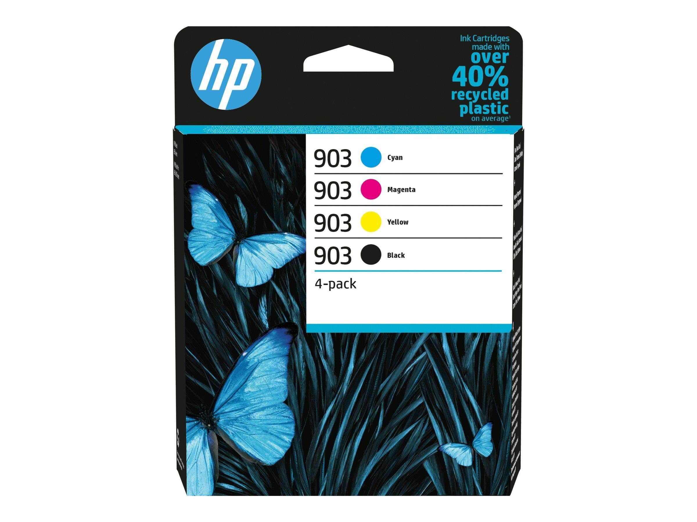 HP 903 / 6zc73ae 4-pack (Black Yellow Cyan Magenta) Ink - Druckerzubehoer Tinte Toner