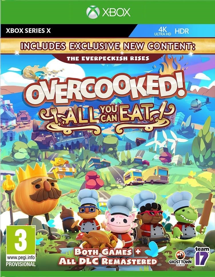 Overcooked! - All You Can Eat - Microsoft Xbox Series X - Party - Pegi 3 - Spiele