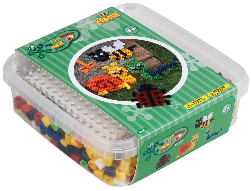 Hama Ironing Set Maxi in Box 600 Pcs - Kreativ Spiele 8744