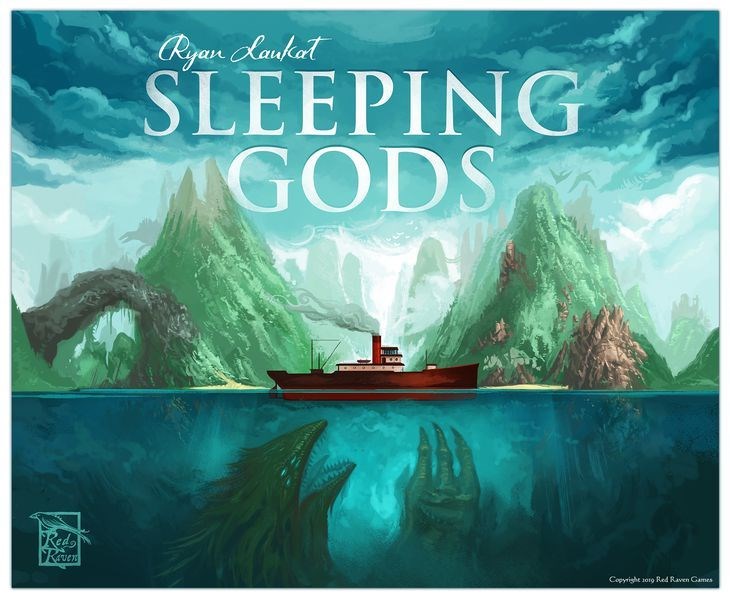 Red Raven Games Sleeping Gods - Brettspiele