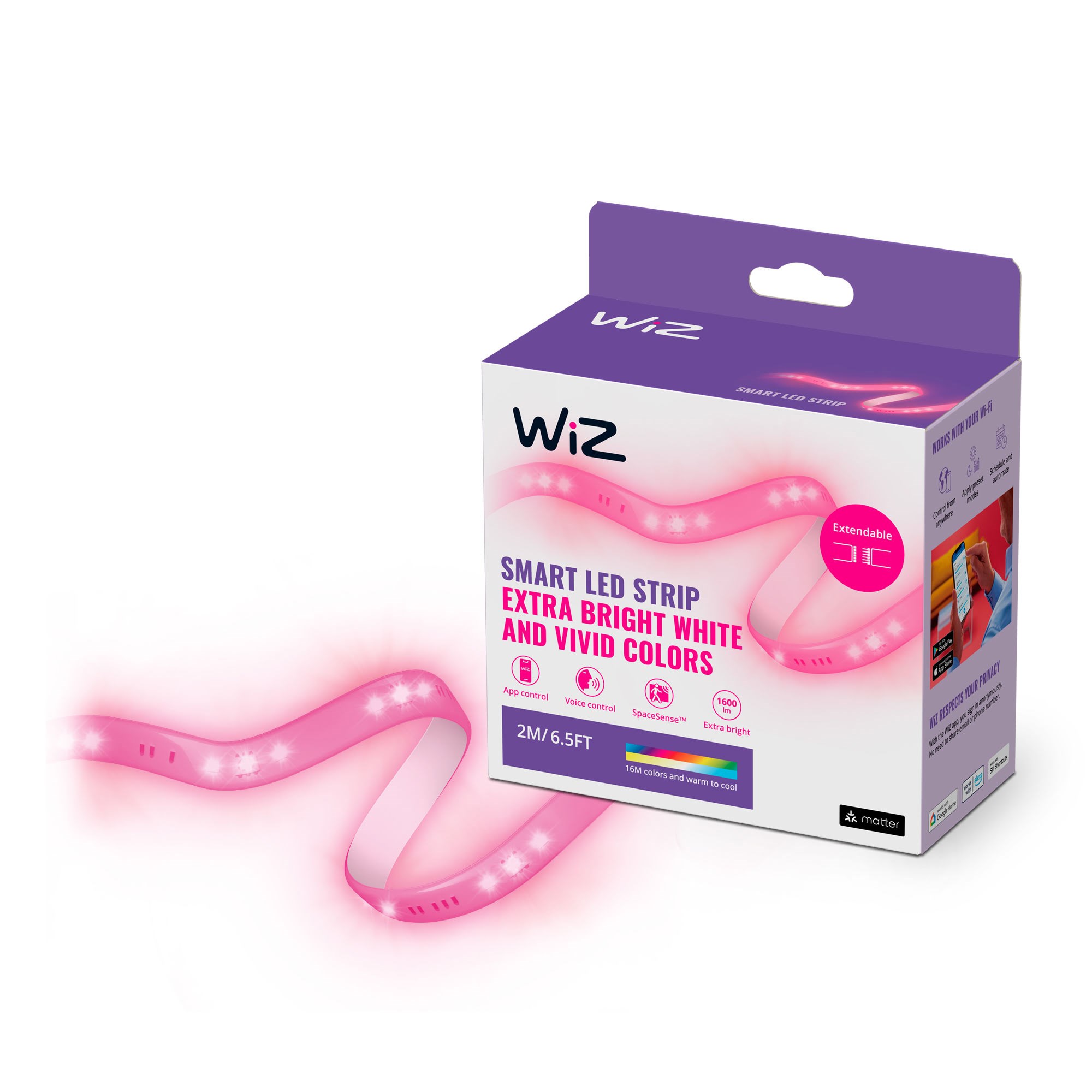 Wiz Lightstrip Starter-set - 2 m - Smart Home 929002524822