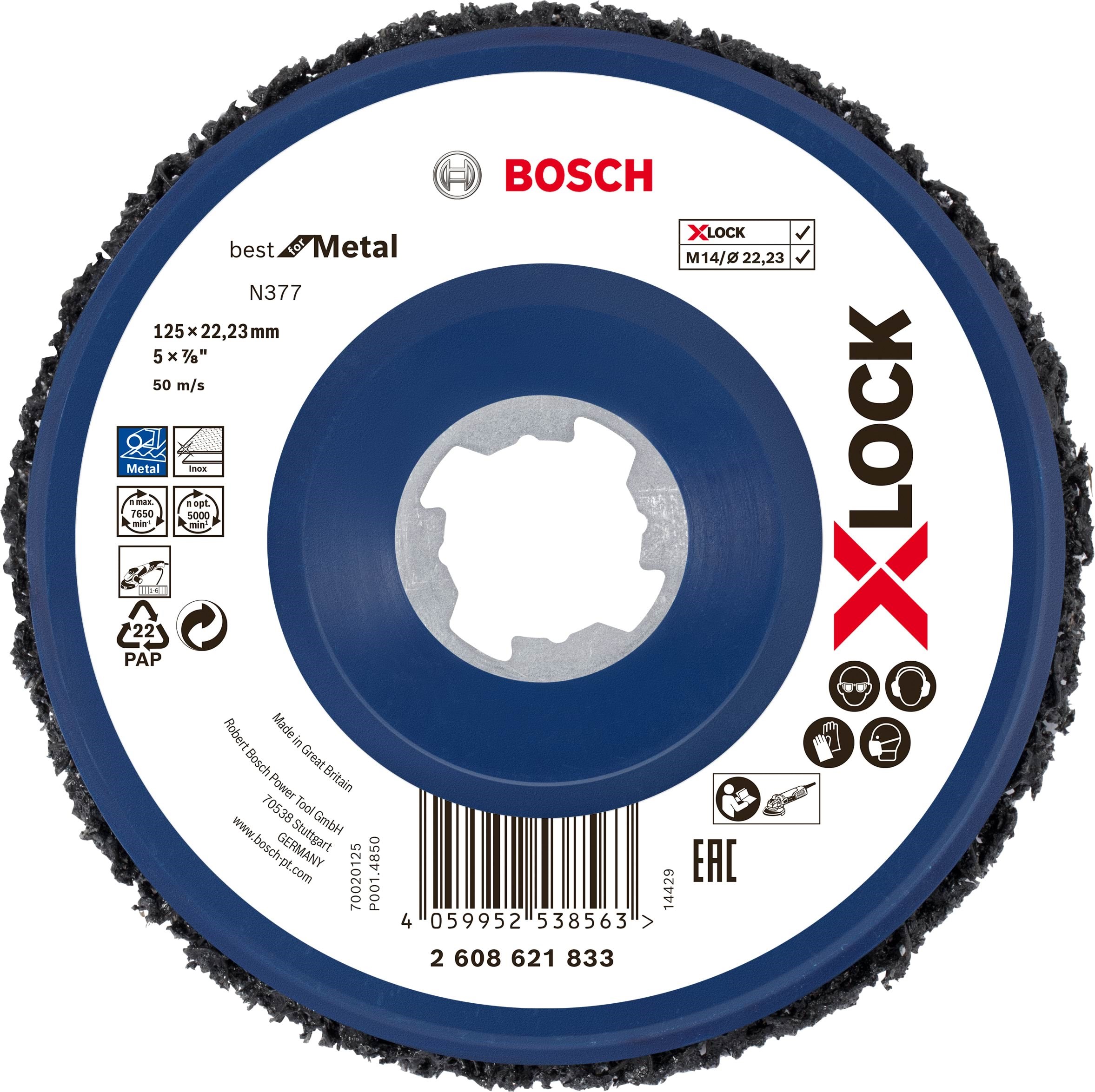 Bosch Best For Metal N377 (1 Pcs.) - Winkelschleifer 2608621833