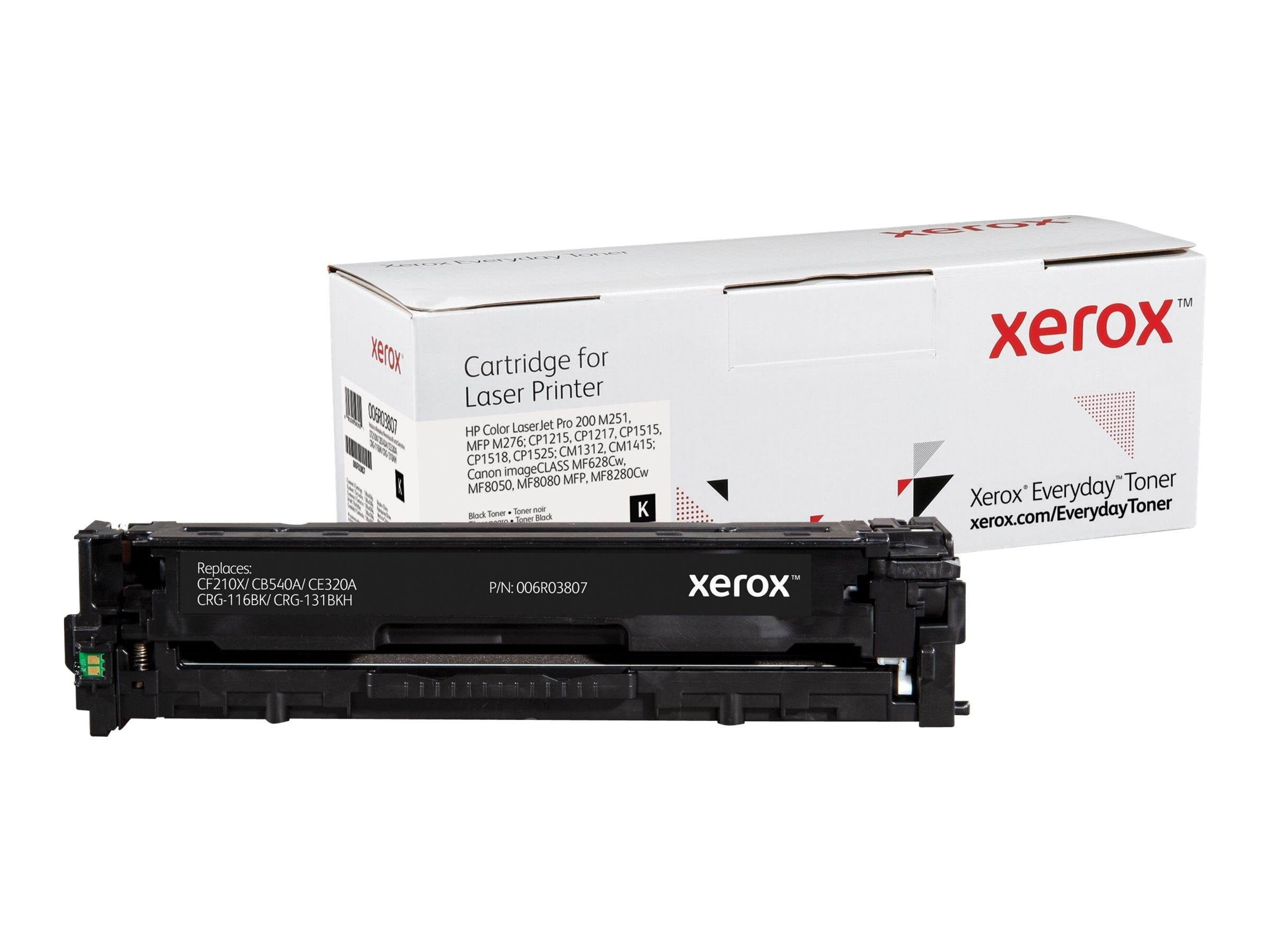 Xerox 006r03807 / Alternative to HP 125a / Cb540a HP 128a / Ce320a HP 131x / Cf210x Canon Crg-116bk Canon Crg-131bkh Black Toner - Druckerzubehoer 