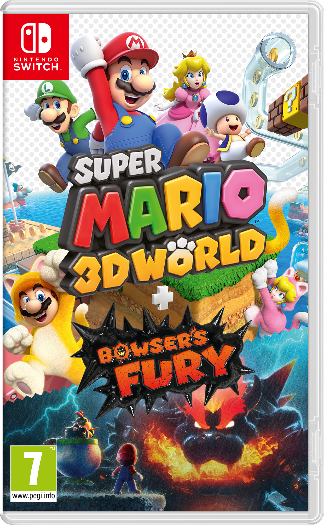 Super Mario 3D World + Bowser's Fury - Nintendo Switch - Action - Pegi 3 - Spiele