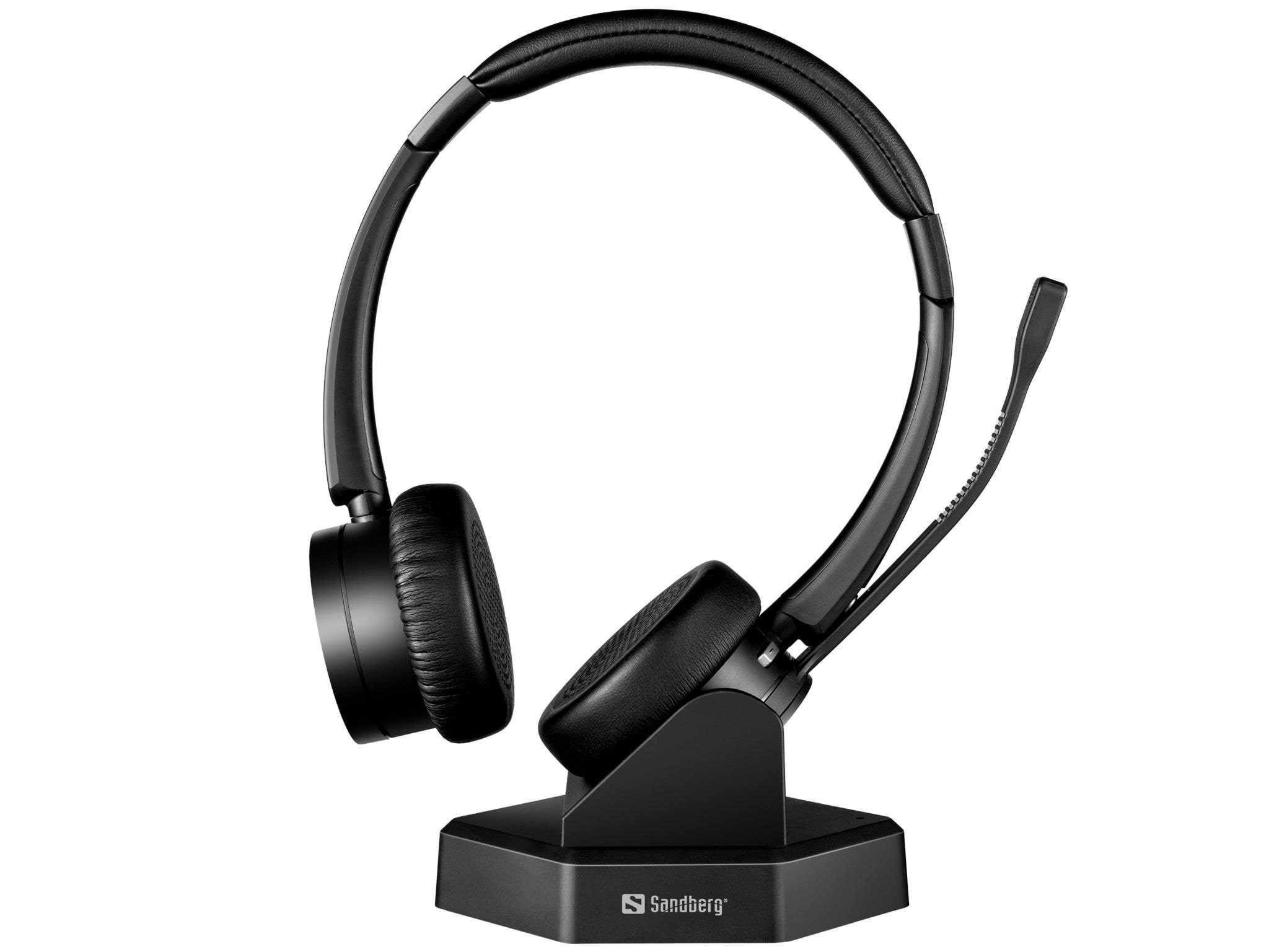 Kopfhörer - Sandberg Bluetooth Office Headset Pro+ - Kopfhoerer/headsets