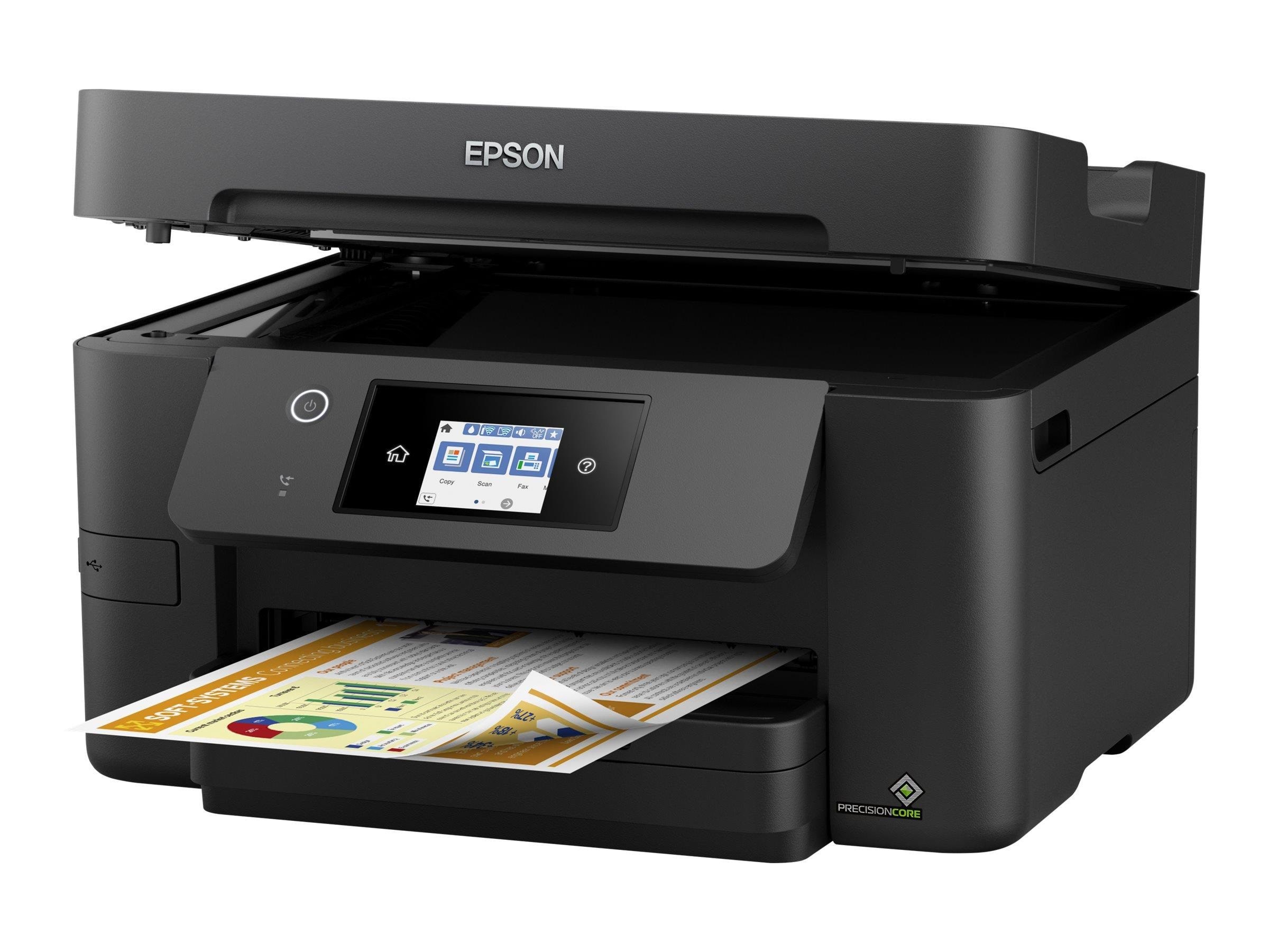 Epson Workforce Pro Wf-3820dwf All in One Drucker Multifunktion - Farbe - Tinte - Drucker- Drucker