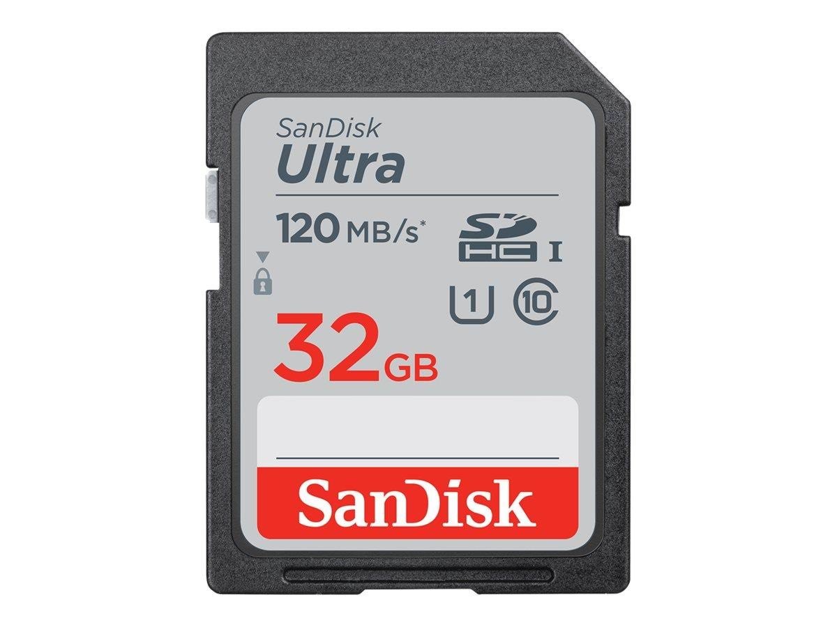 Sandisk Ultra SD - 120mb/s - 32gb - Speicherkarten Sdsdun4-032g-gn6in