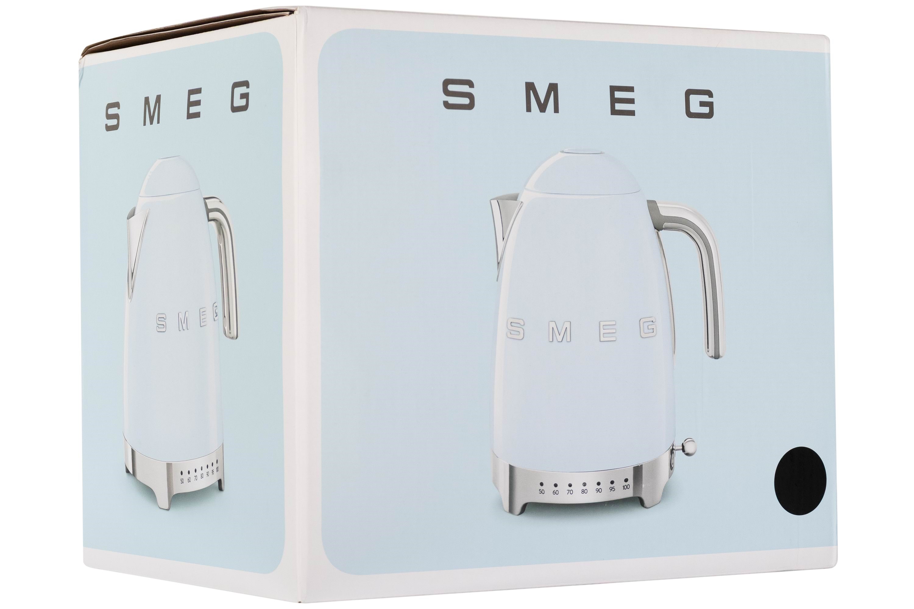 Smeg Wasserkocher 50's Style - Schwarz - 2400 W Klf04bleu