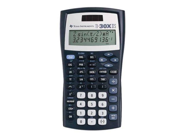 Texas Instruments TI 30x II Solar - 2-line Lcd - Solar & Battery - Taschenrechner