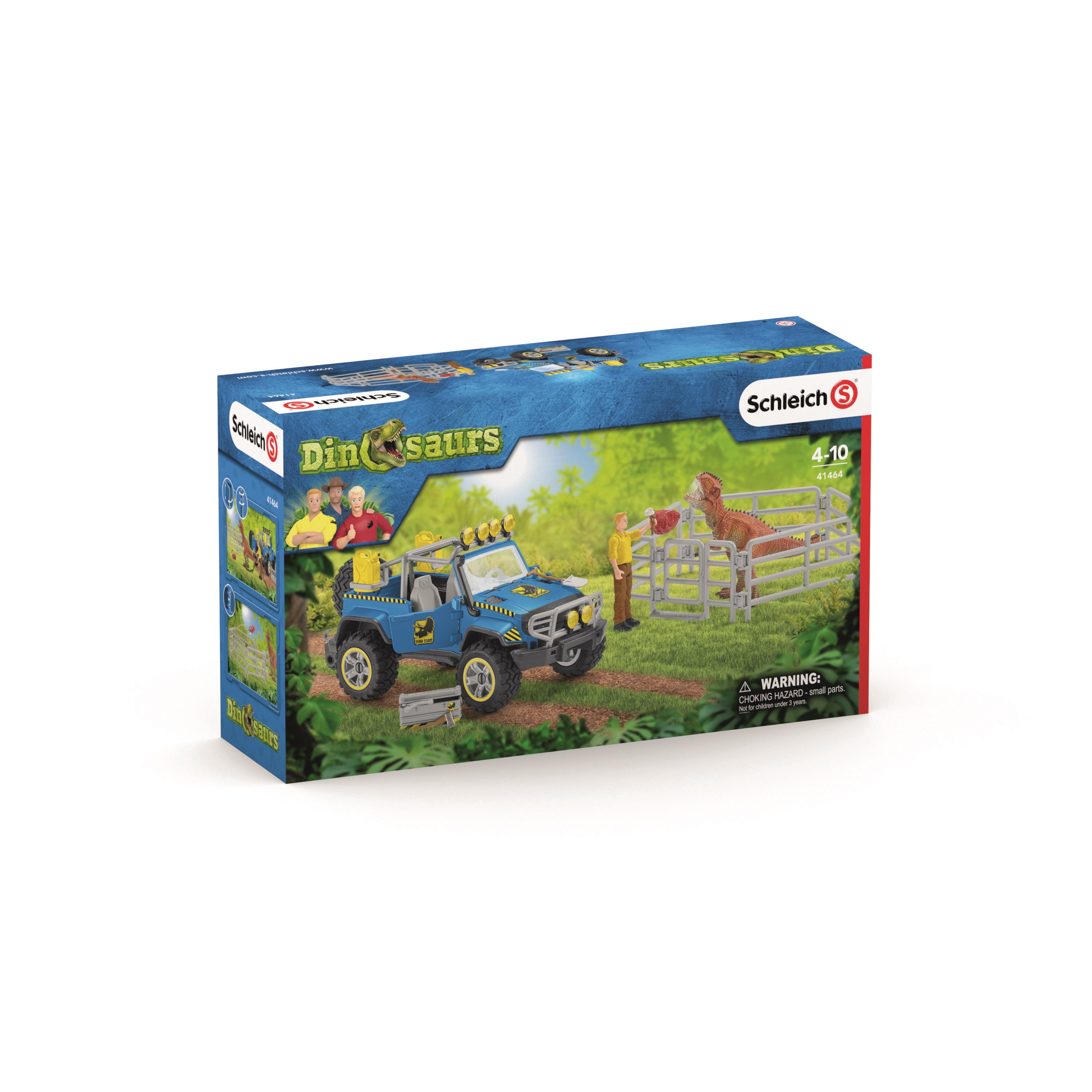 Schleich Off-road Vehicle With Dino Outpost