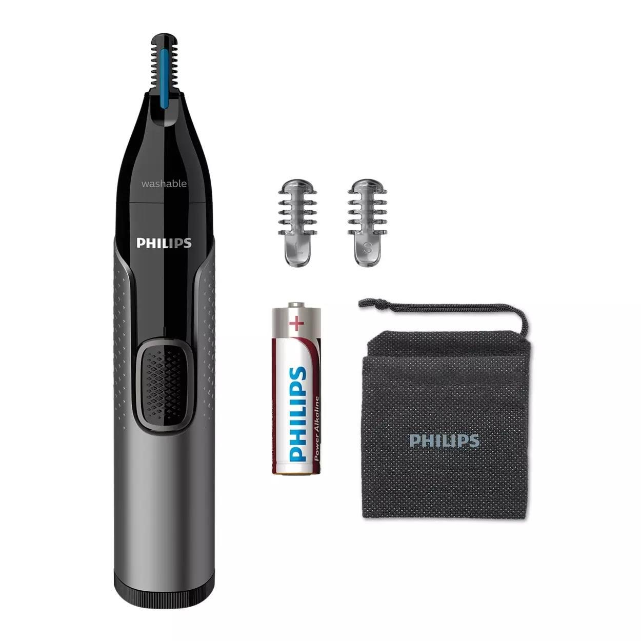 Philips Nasenhaartrimmer (Nasen,Ohren & Augenbrauen) Serie 3000 Nt3650/16 - Haarschneidegeraete