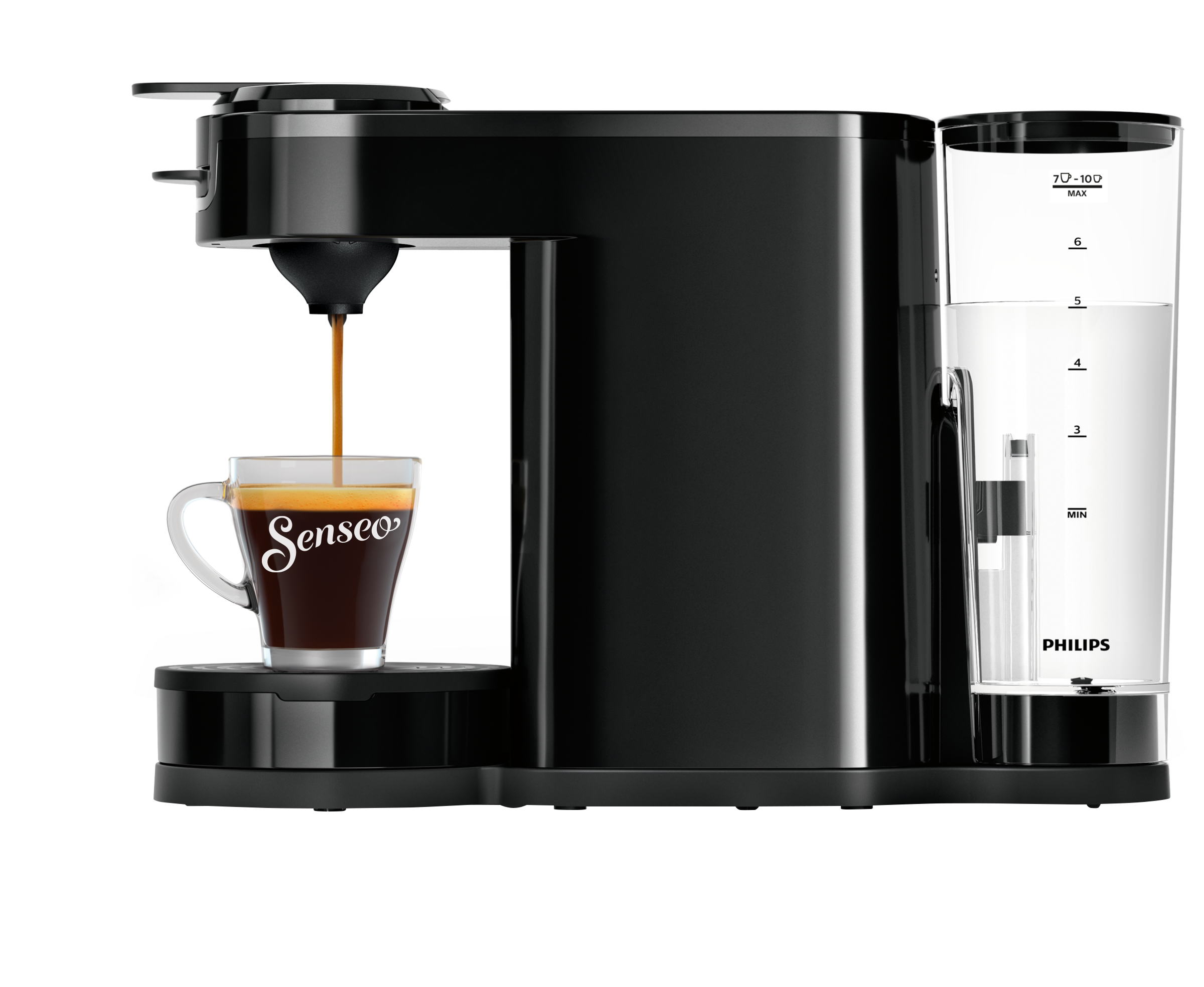 Philips Senseo Switch 3-in-1 Base+ Hd6594/60 - Black - Kaffeezubereitung