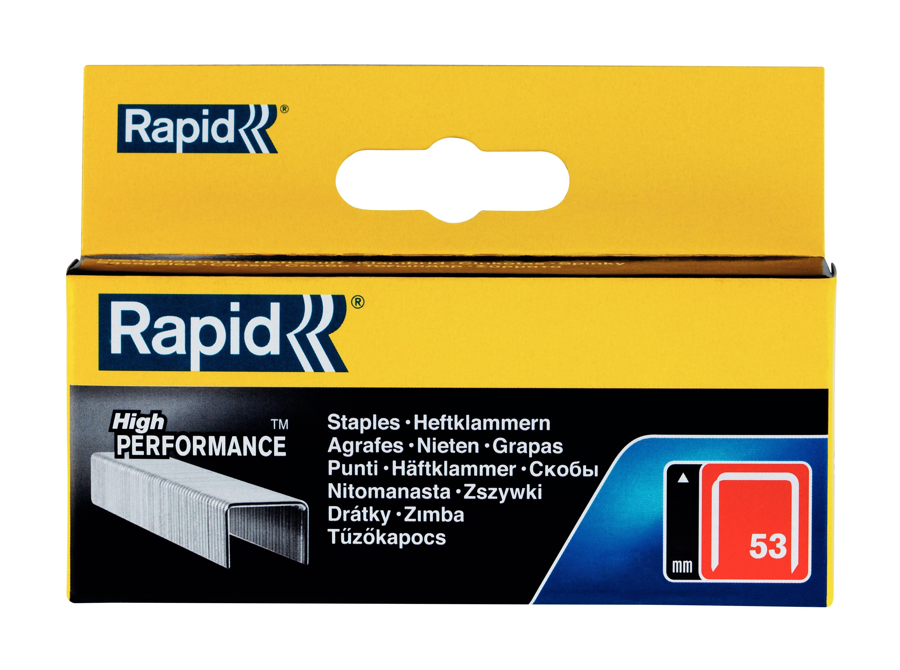 Rapid Staple Type 53 - 6 mm - 2.5M - Locher Und Tacker
