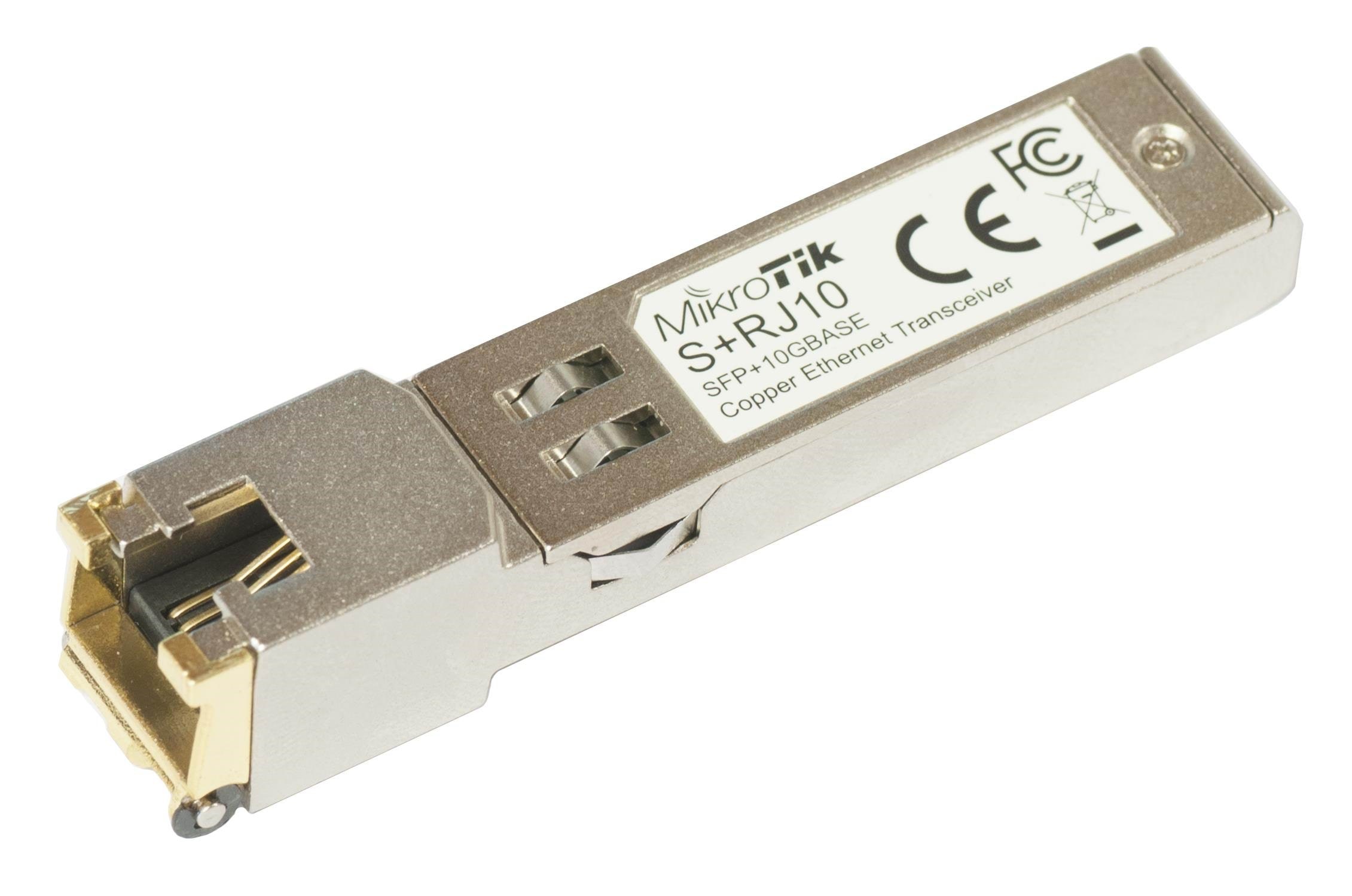 Mikrotik S+Rj10 Sfp+ Rj45 10g Transceiver Module - Repeater Transceiver