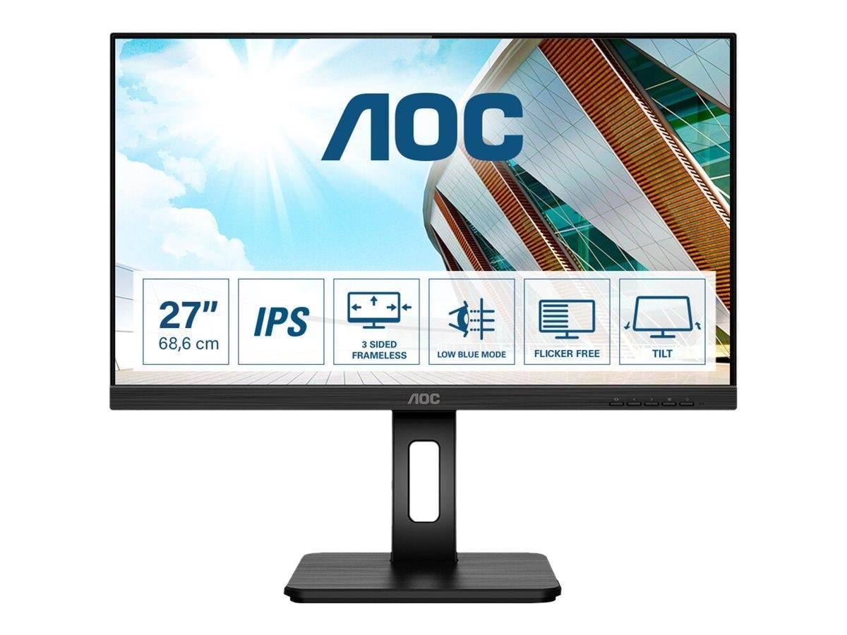 27" Aoc 27p2q - 1920x1080 (Fhd) - 75hz - Ips - Bildschirm