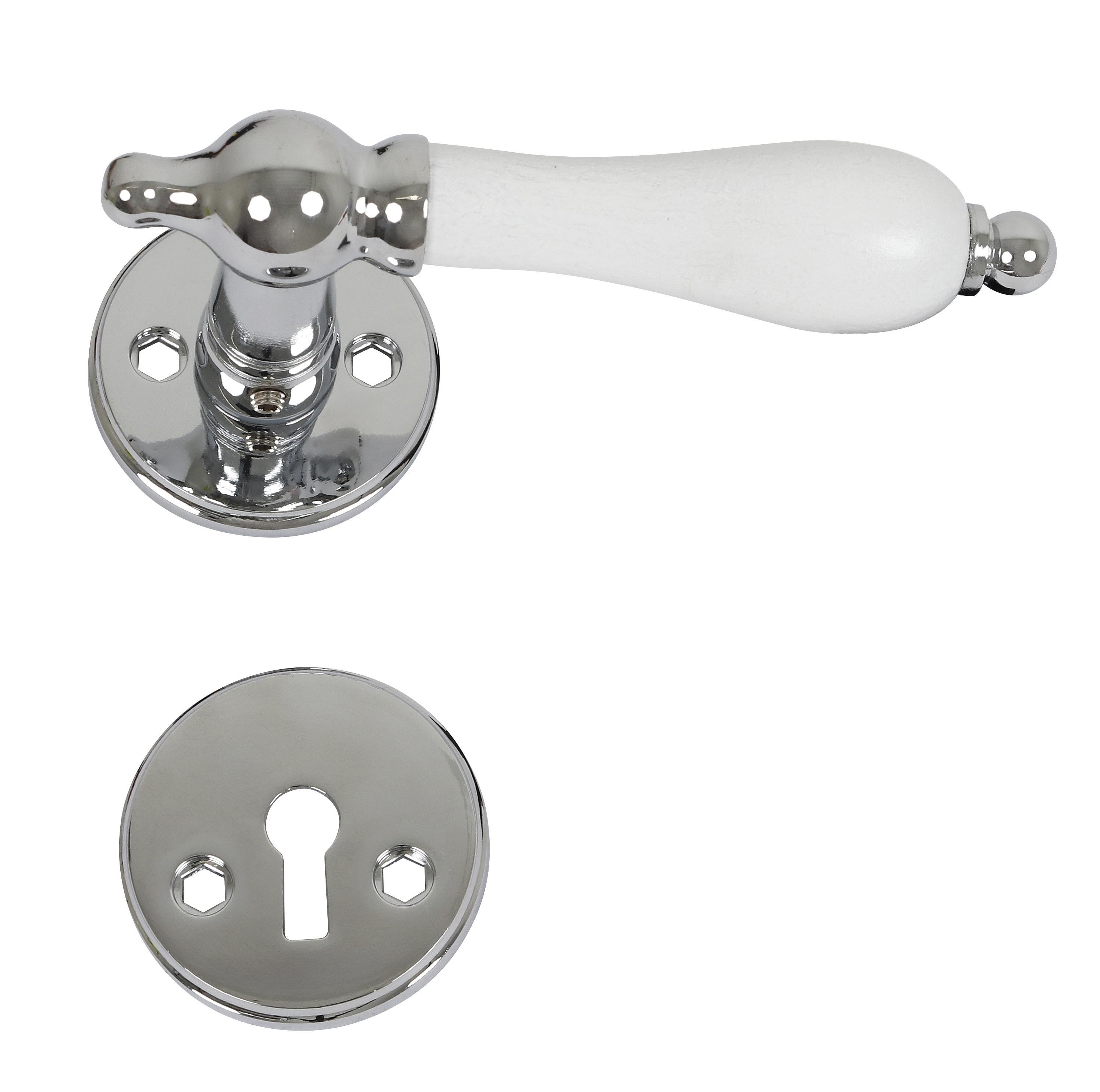 Home>it Shiny Door Handle - White Grip - Halterungen Scharniere