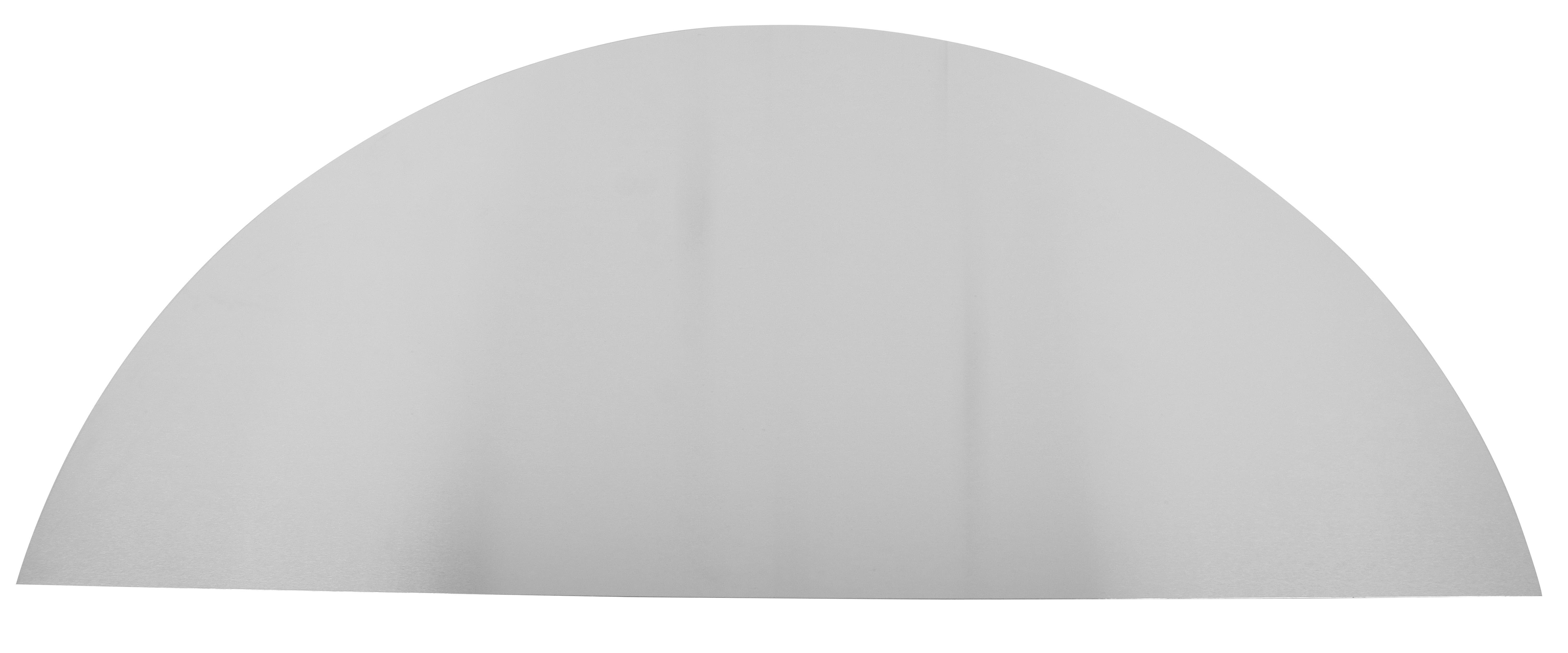 Home>it Kitchen Splash Plate Curved 900 x 450mm - Stainless Steel - Kuechenzubehoer 13903