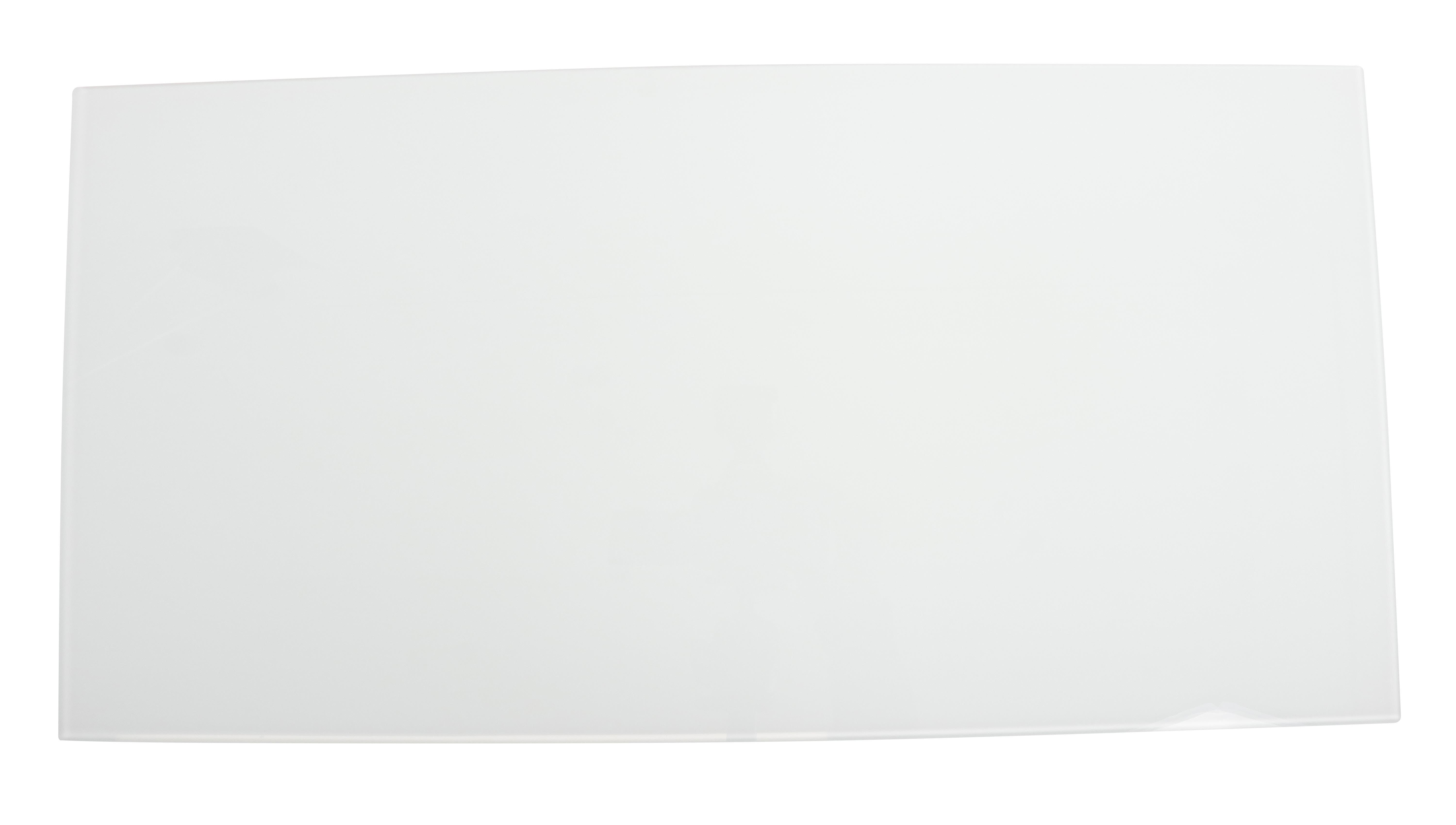 Home>it Kitchen Splash Plate White Frosted Tempered Glass 600 x 300m - Kuechenzubehoer 13914