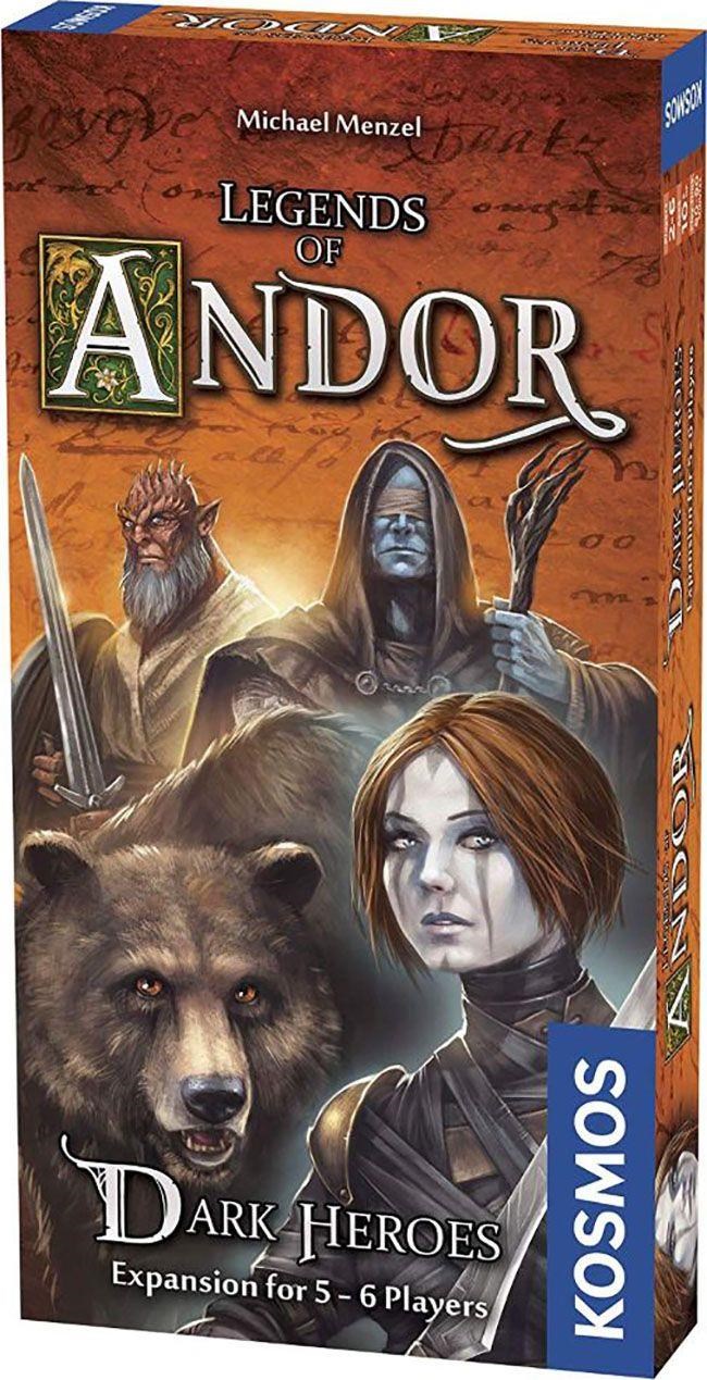 Kosmos Legends of Andor: Dark Heroes 5-6 Players Expansion - Brettspiele Kos1356