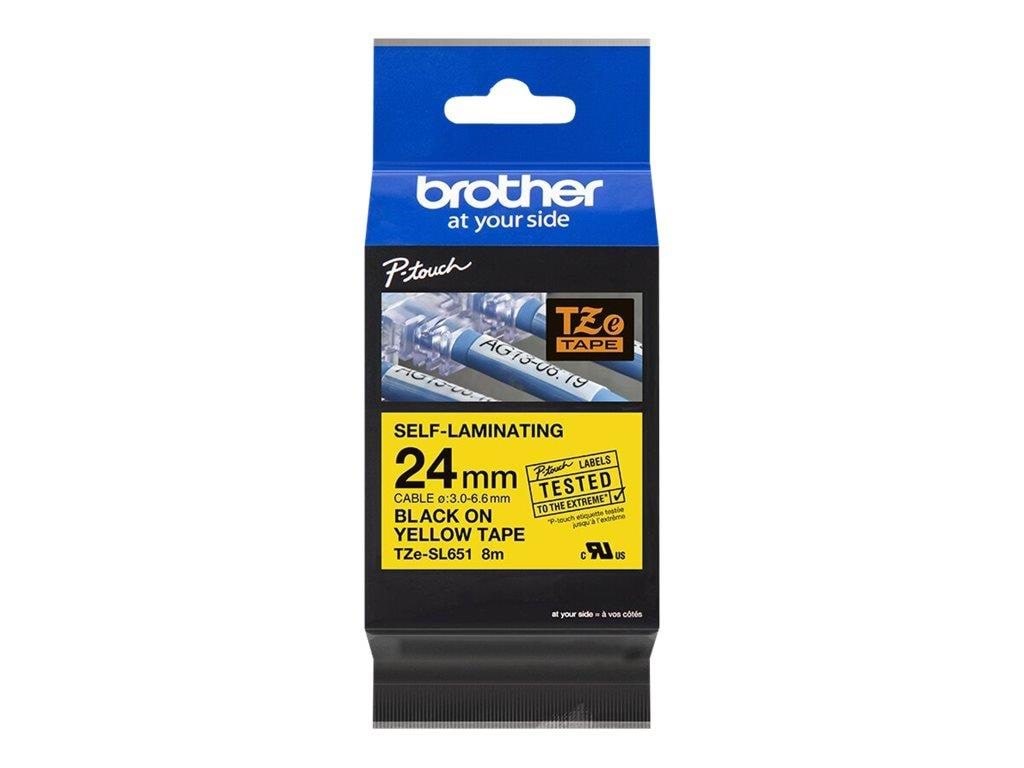 Brother Tze Sl651 - Papier Fotopapier Und Etiketten Tzesl651