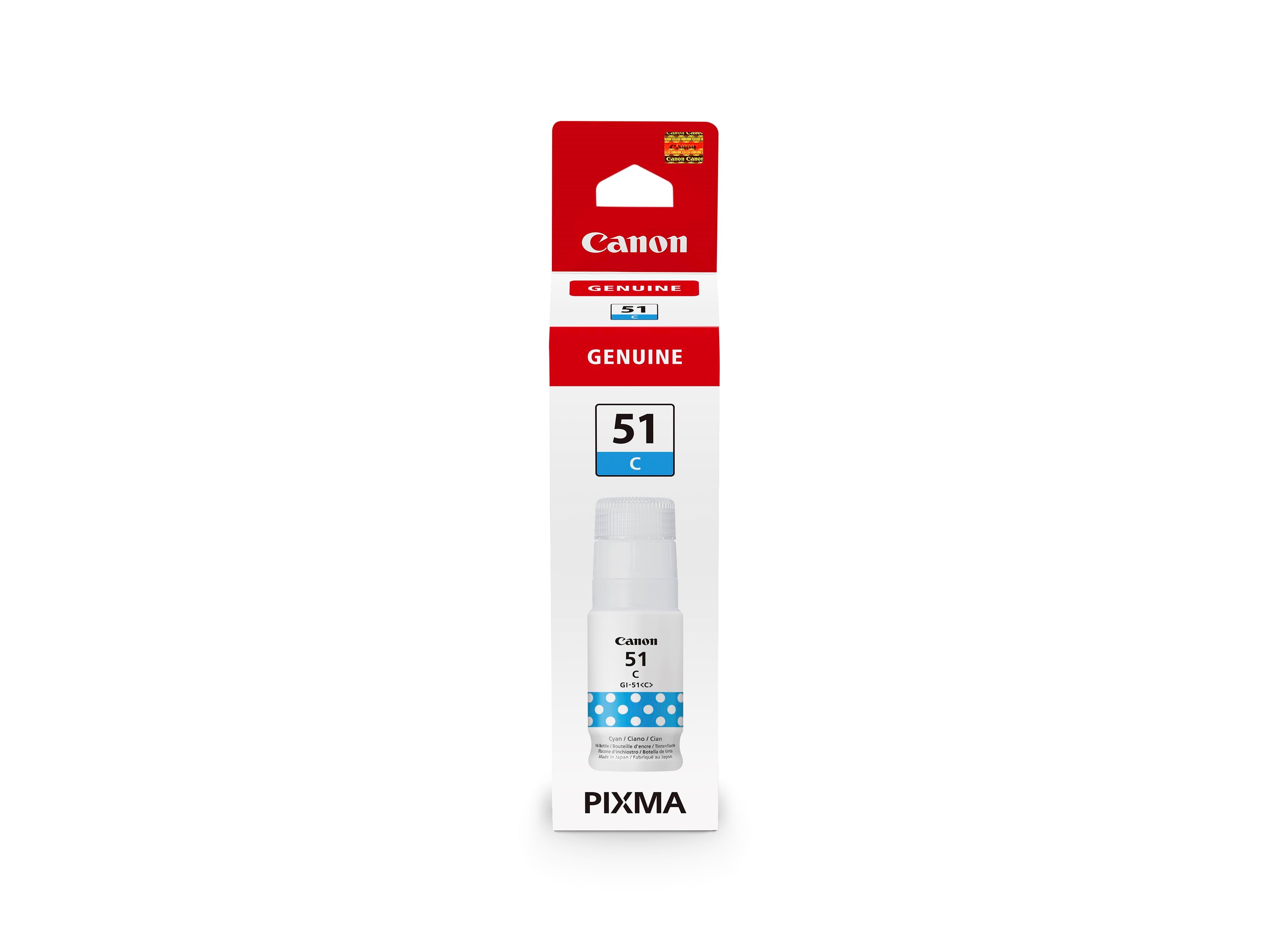 Canon Gi-51 / 4546c001 Cyan Refil - Druckerzubehoer Tinte Toner