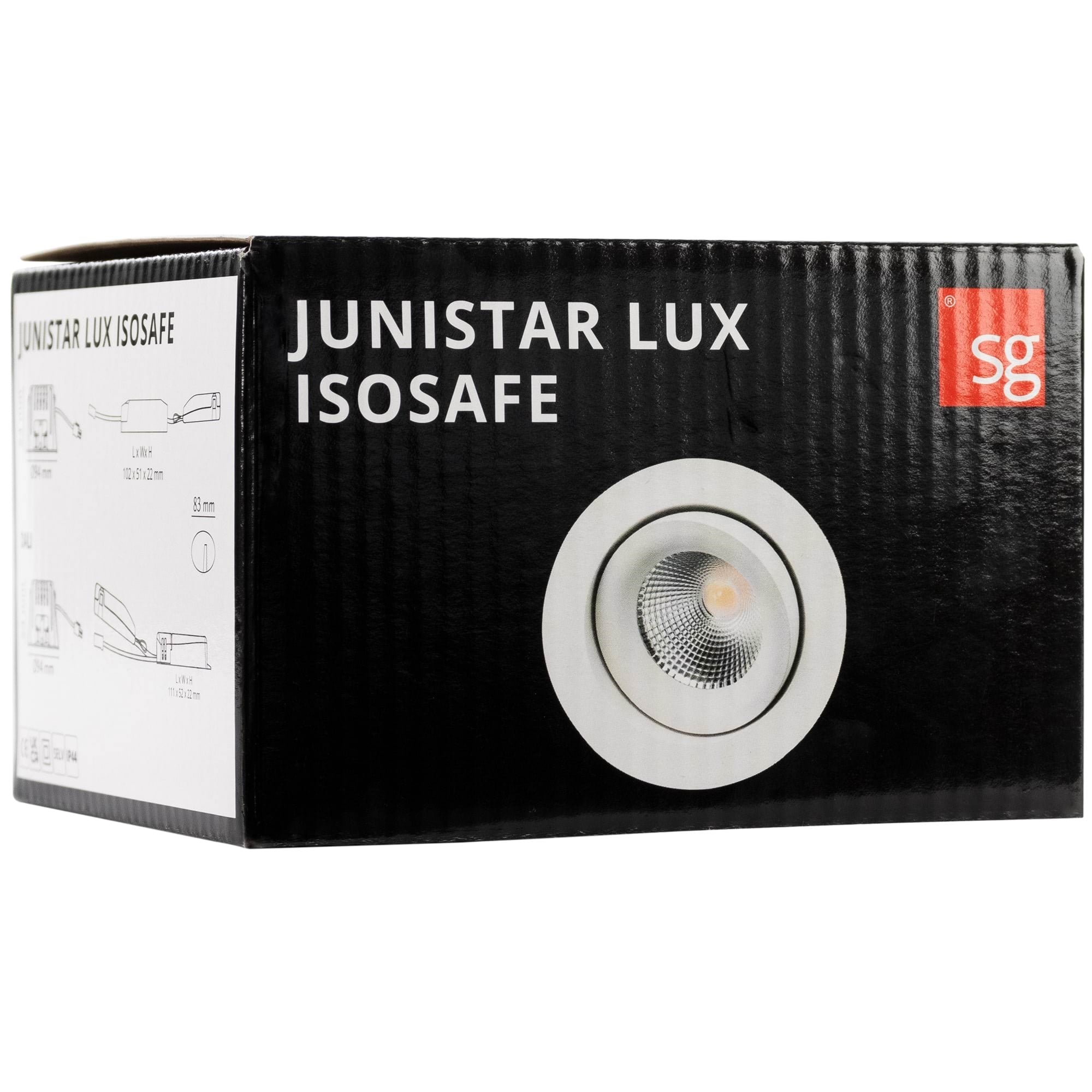 SG Armaturen Junistar Lux Isosafe In/outdoor White 3000k - Lampen