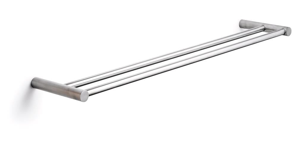 Pressalit Towel Rail 120x600 mm Double Stainless Steel - Badezimmerzubehoer