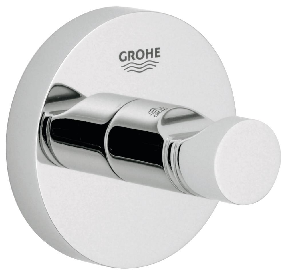 Grohe Essentials, Bademantelhaken, Chrom - Badezimmerzubehoer 40364001