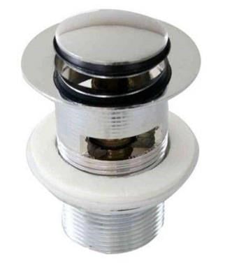Unite Bottom Valve Push-open 114 Chrome - Ersatzteile Zubehoer