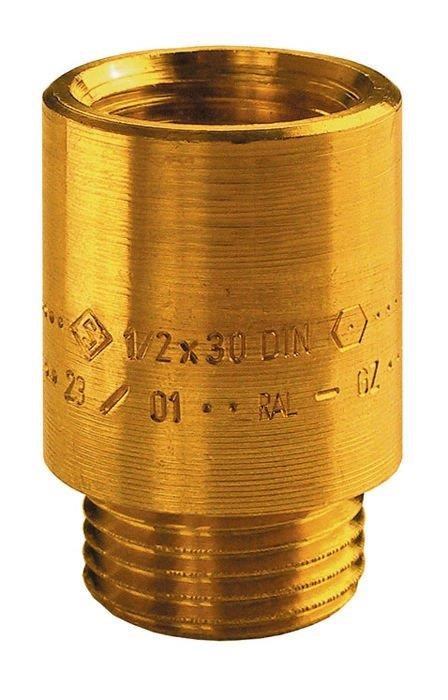 Unite Extension 20 mm x 12 Brass - Armaturen
