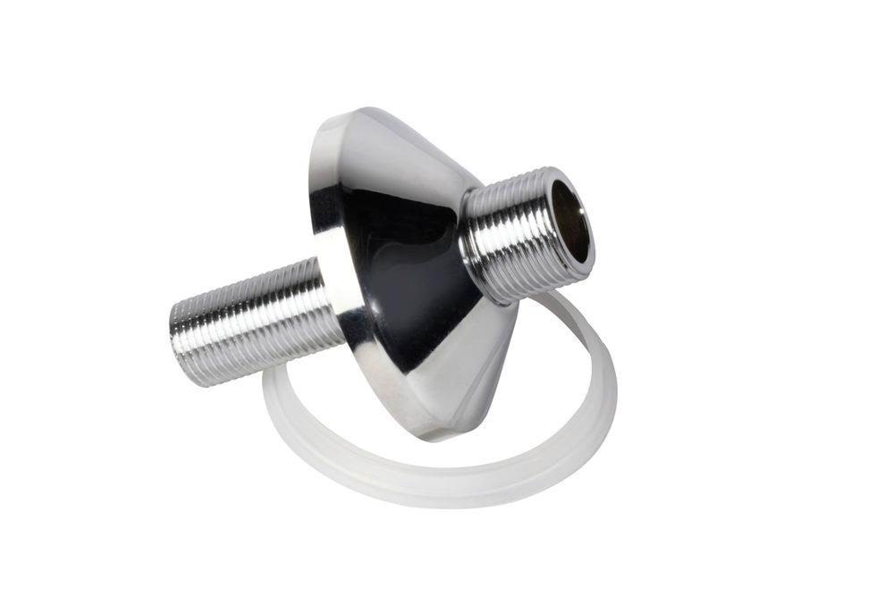 Roth Intake Piece Straight 3/4" x 1/2" N/n With Rosette - Dusch Und Montagezubehoer