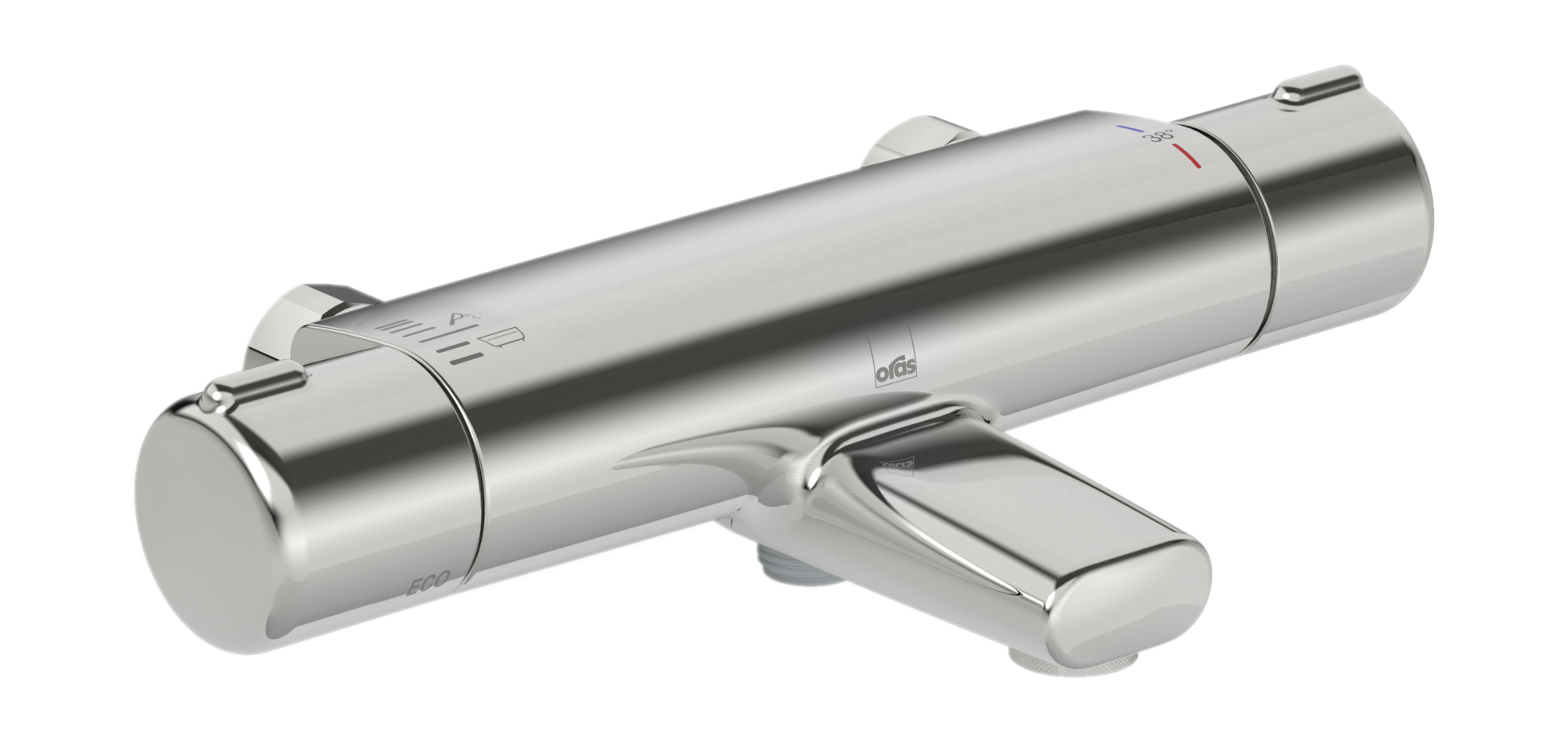 Oras Nova Shower Thermostat With Bath Spouth 3/4 - Mischbatterien Und Armaturen 7462