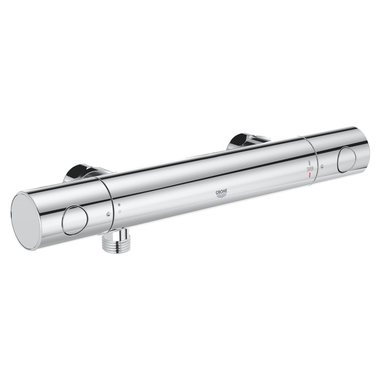 Grohe Grohtherm 800 Cosmopolitan, Thermostat-brausebatterie, DN 15, Chrom - Mischbatterien Und Armaturen