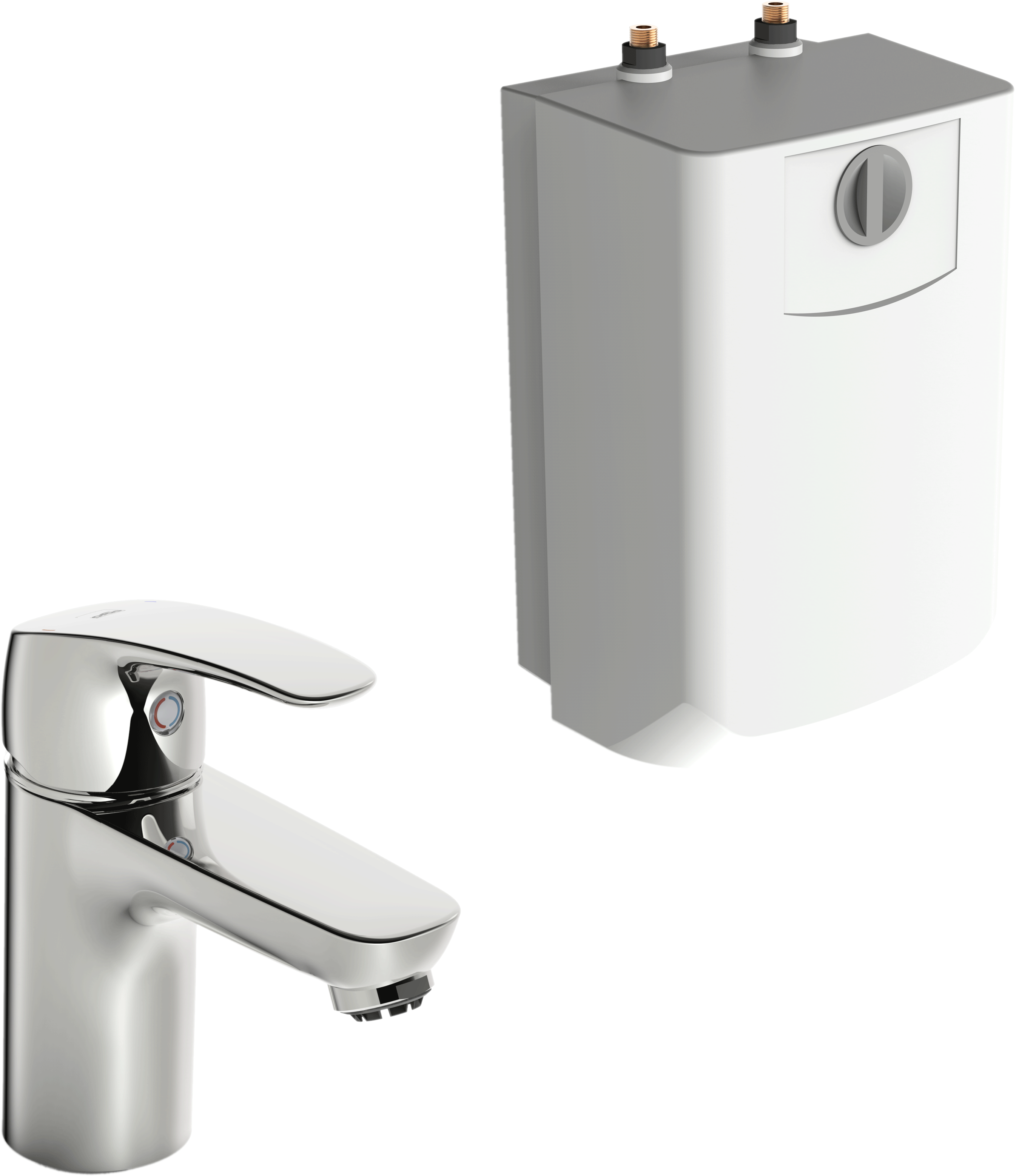 Oras Safira Washbasin Faucet With Water Heater - Mischbatterien Und Armaturen