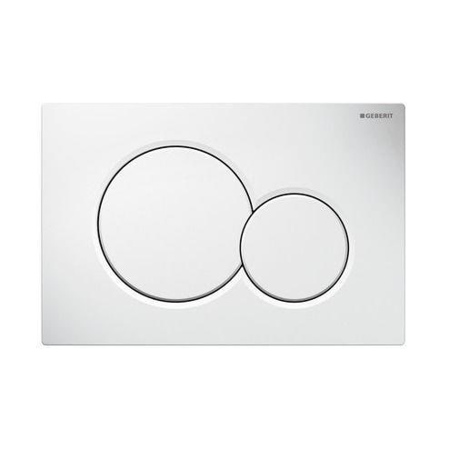 Geberit Actuator Plate Sigma01 For Dual Flush: White Alpine - Installationssysteme