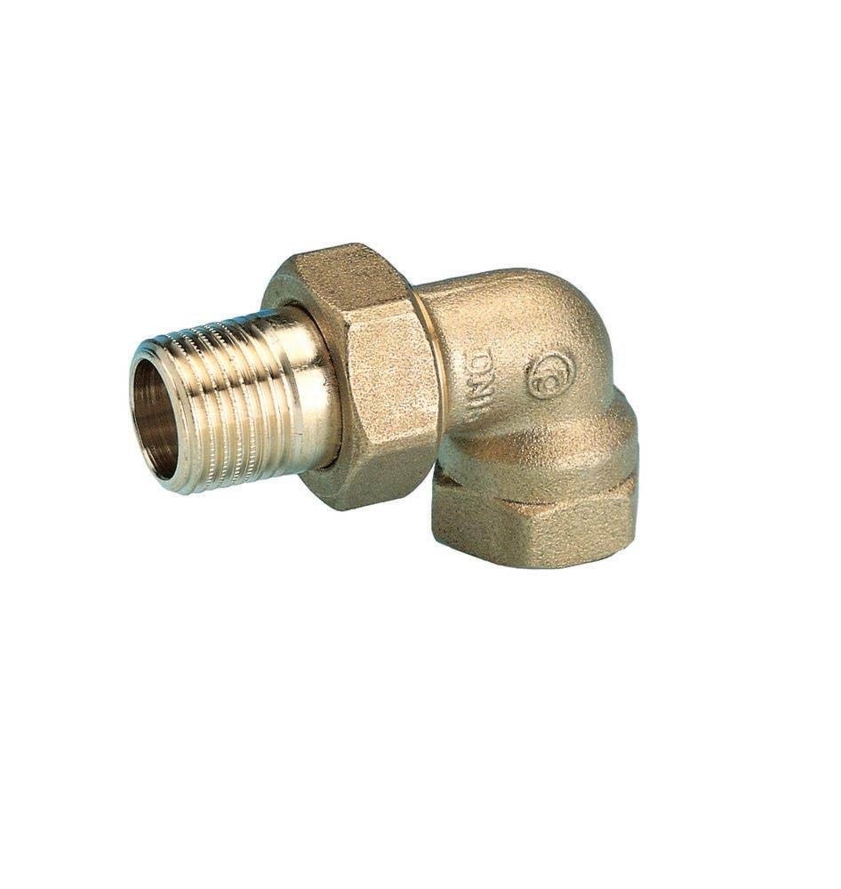 Pettinaroli Radiator Connection Angled 3/8" - Heizkoerper Und Ventile 700din-003