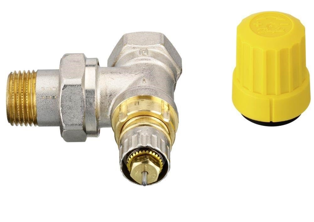 Danfoss Ra-u 15 Valve Housing Angled 1/2" - Heizkoerper Und Ventile
