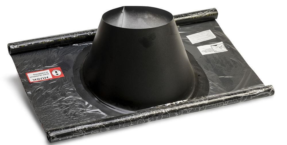 Metalbestos Wood Flashing Ø250/150 5-32° Flex Black - Kocher Und Rauchabzug