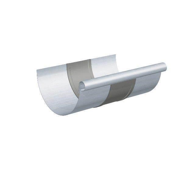 Rheinzink Expansion Element For Half-round Gutter 280x0.8 - Dach Und Fassade