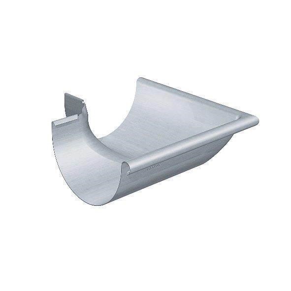 Rheinzink Corner External 90° For Half-round Gutter 250x0.7m - Dach Und Fassade