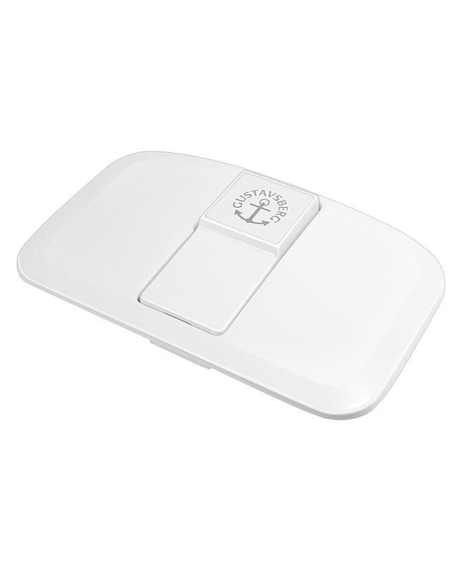 Gustavsberg Gb St-17 Cist Cover 390 White - Toiletten Sitze Bidets Und Ersatzteile