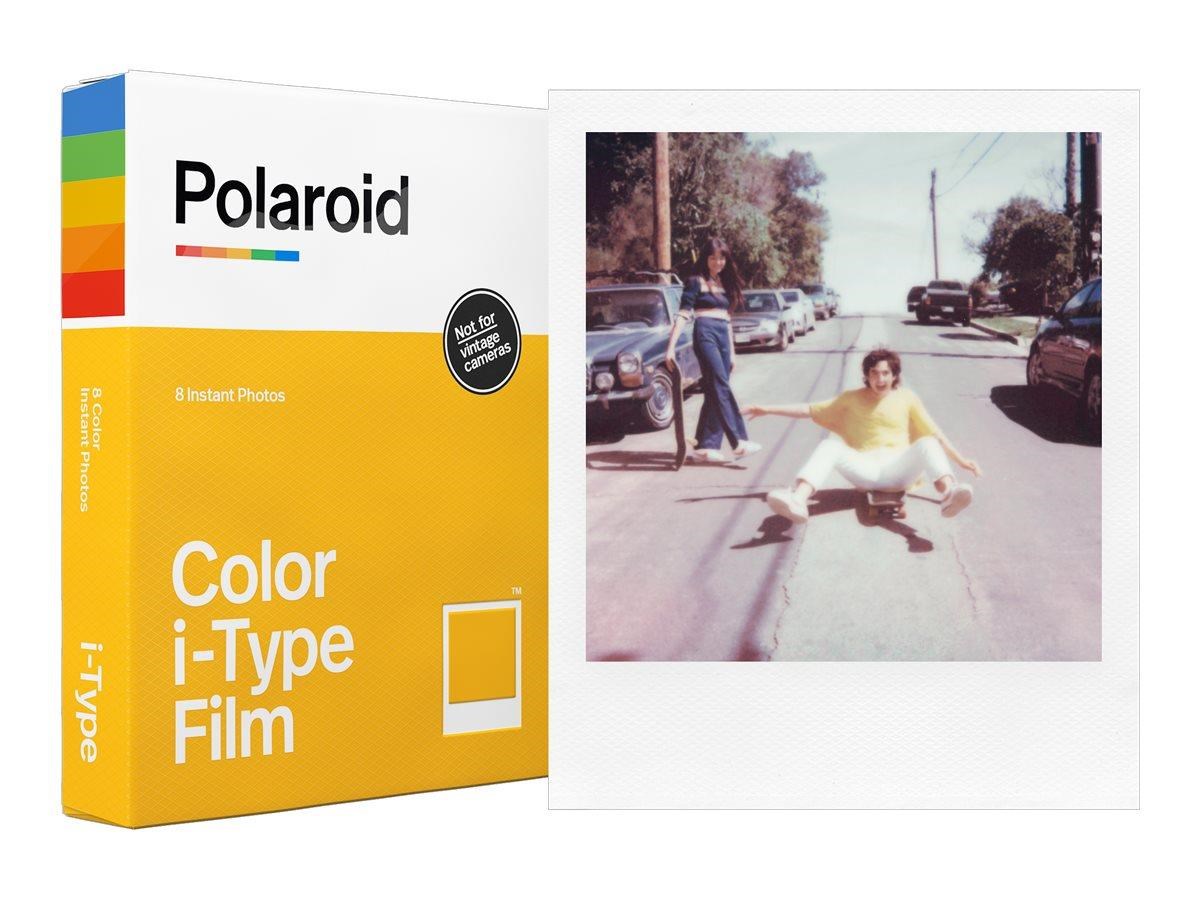 Polaroid Color Film I-type (8 Exposures) - White Frame - Photo Film 006000