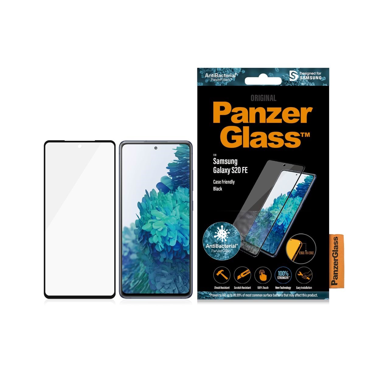 Panzerglass Screen Protector Samsung Galaxy S20 FE - Handys Schutzfolie