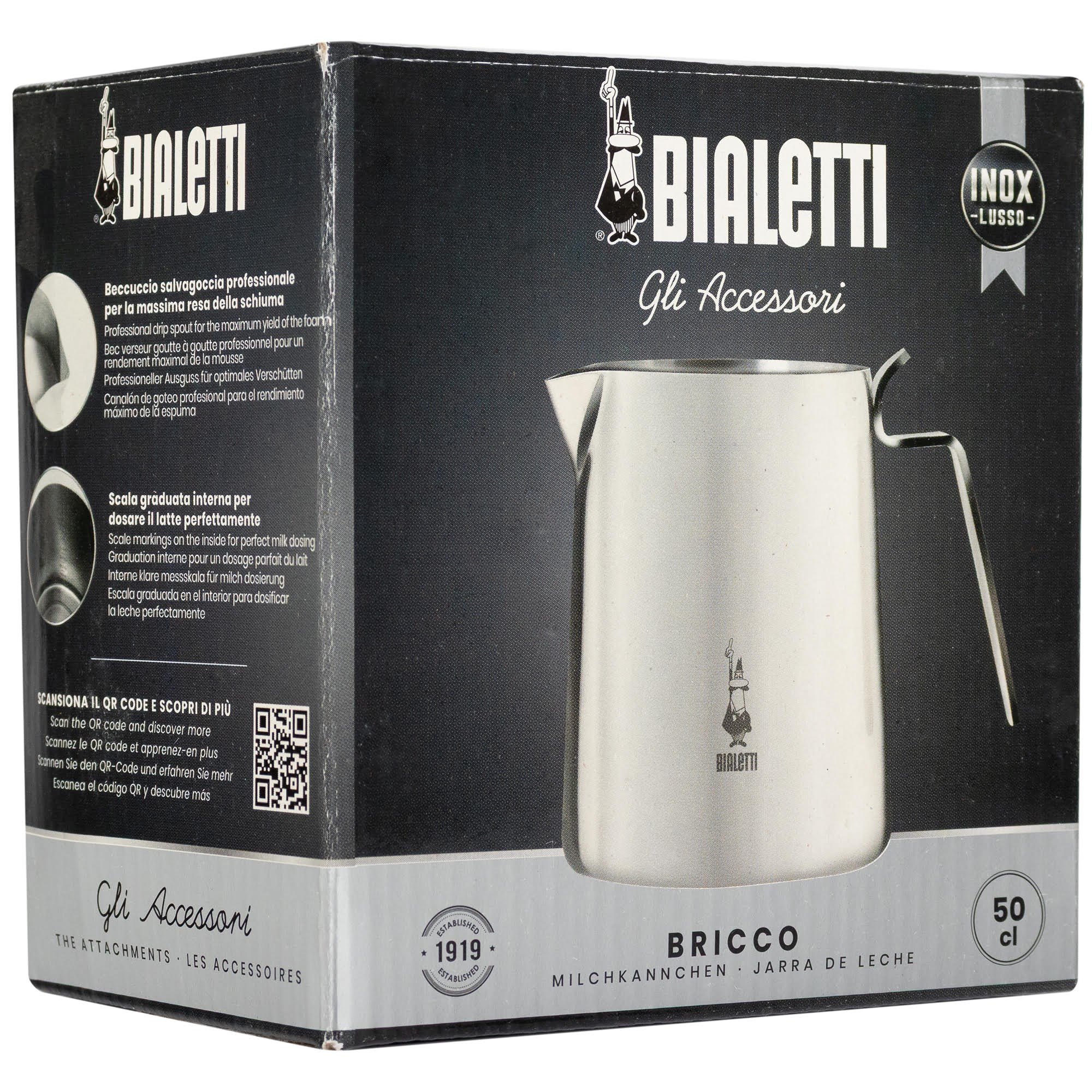 Bialetti Milk Jug 50 cl - Kuechenzubehoer 1807
