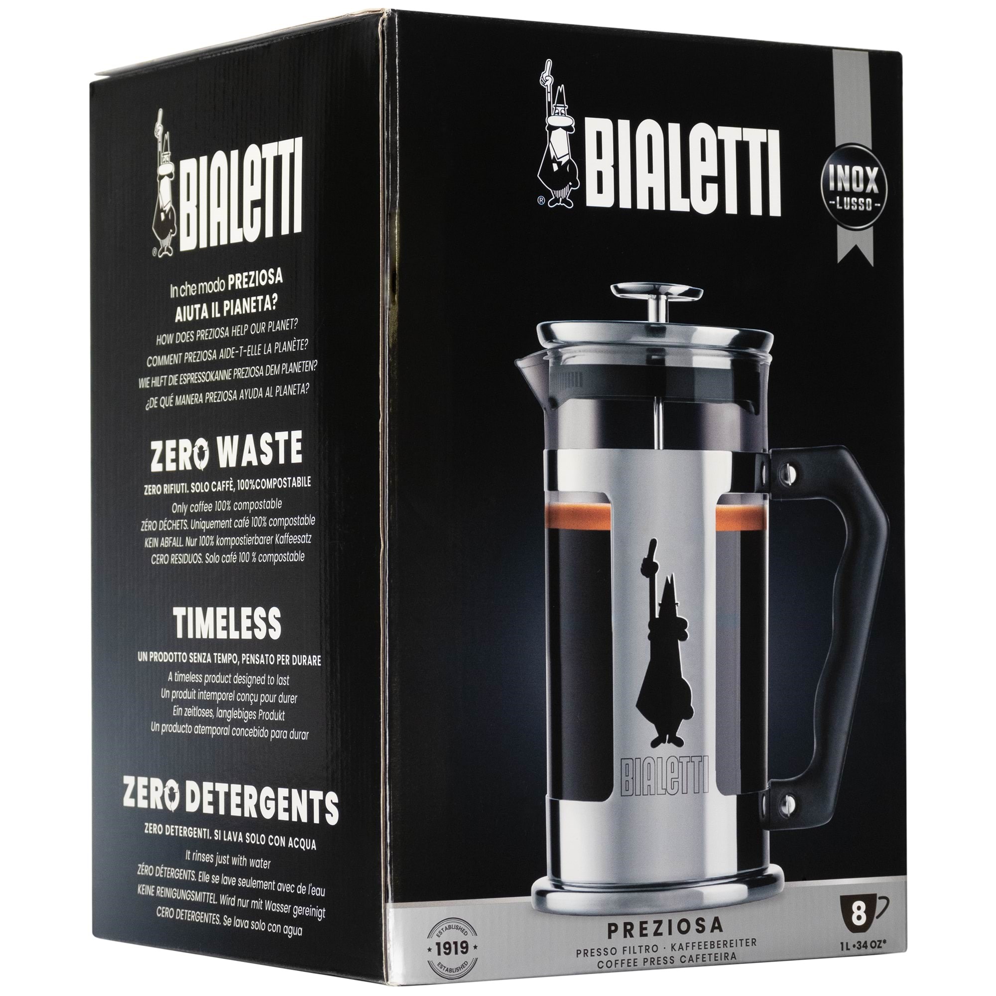 Bialetti Preziosa 8 Cups/1000 ml - Kaffeezubereitung