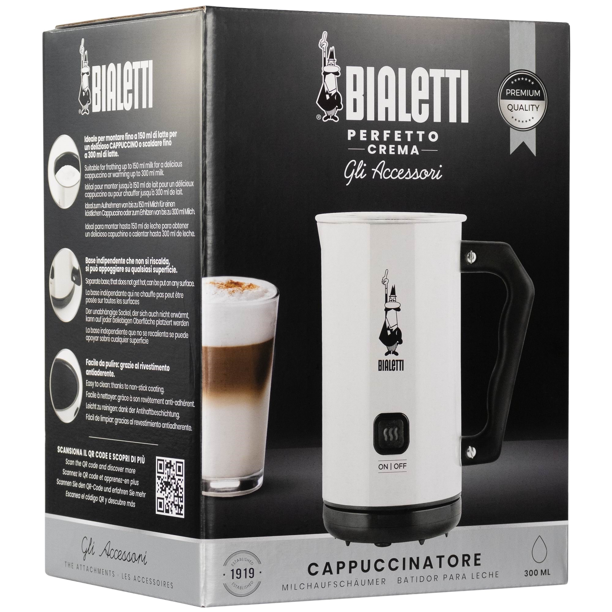 Bialetti Soft Cream 150ml/300ml - Kaffeezubereitung