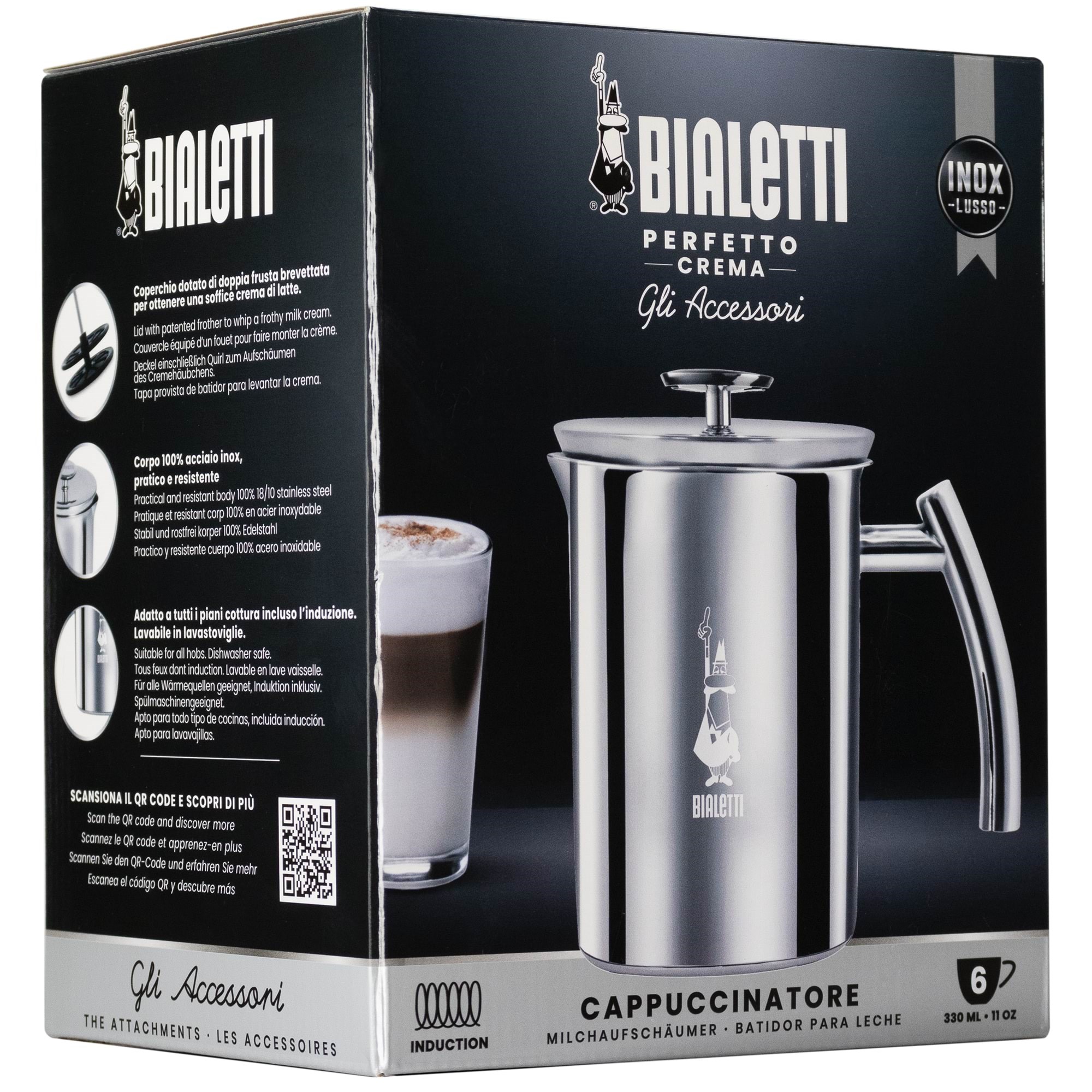 Bialetti Tuttocrema Induction - Kaffeezubereitung Silber 3990