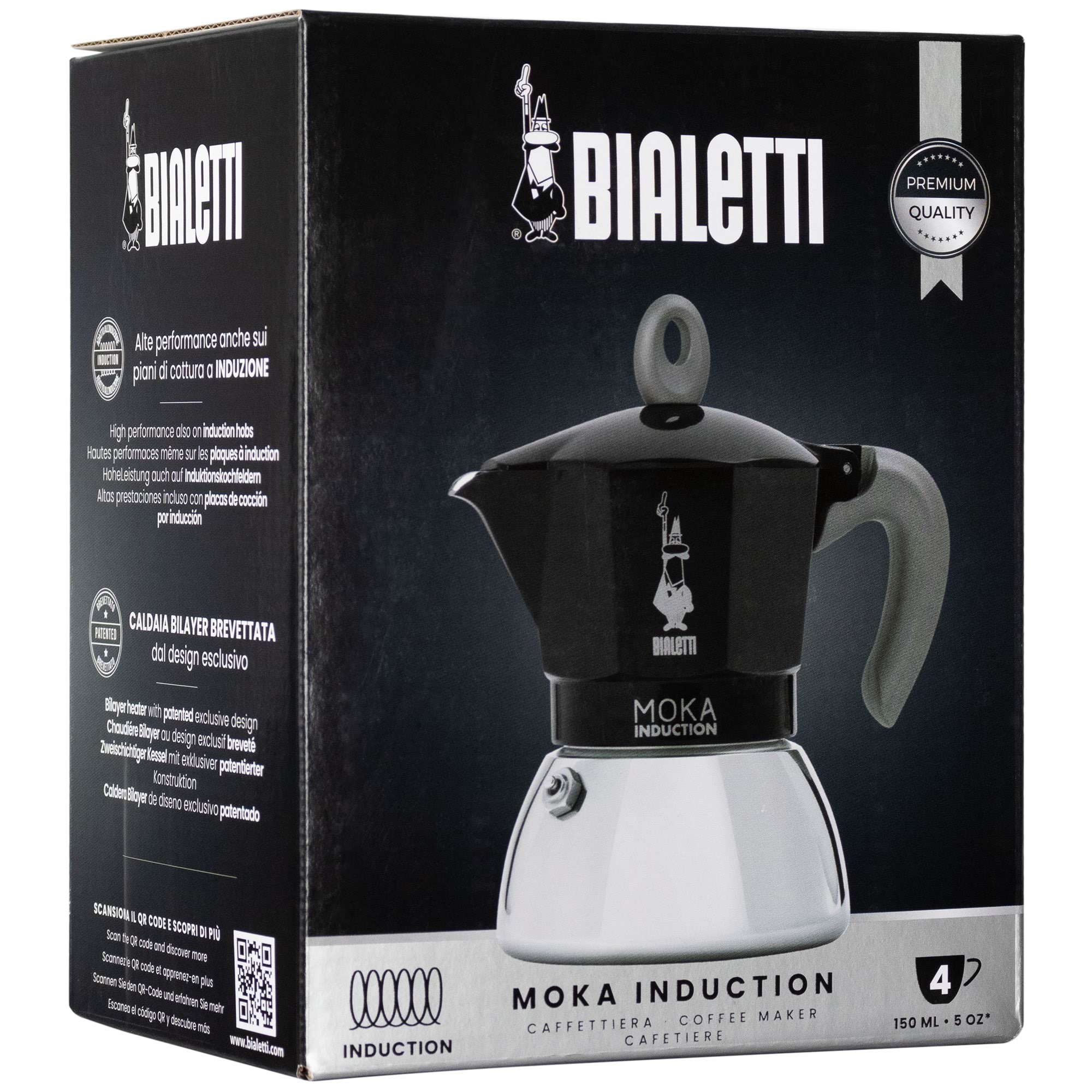 Bialetti Moka Induction 2.0 - 4 Cups - Kaffeezubereitung